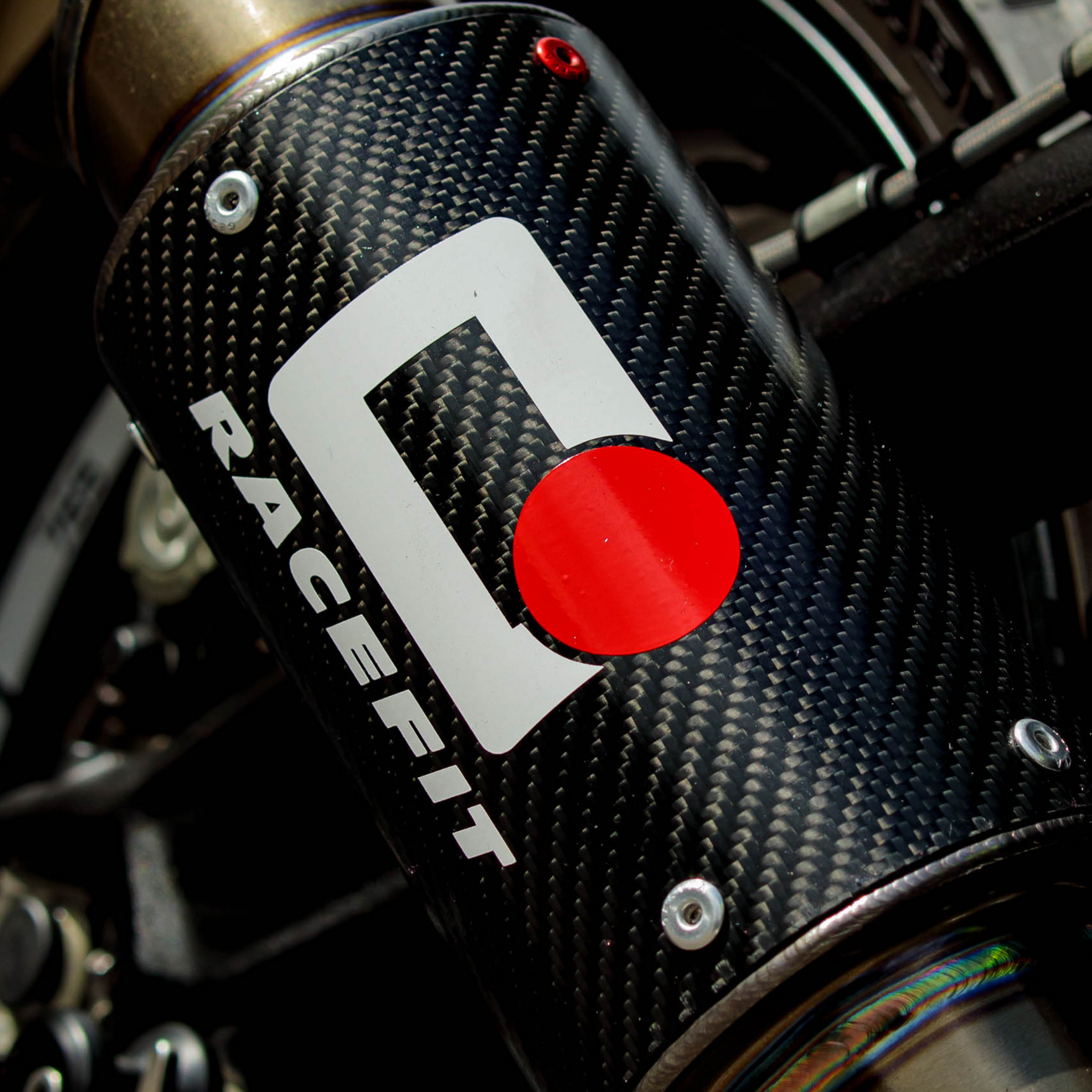 RACEFIT カーボンファイバー マフラー SCプロジェクト KAWASAKI ZX-6R