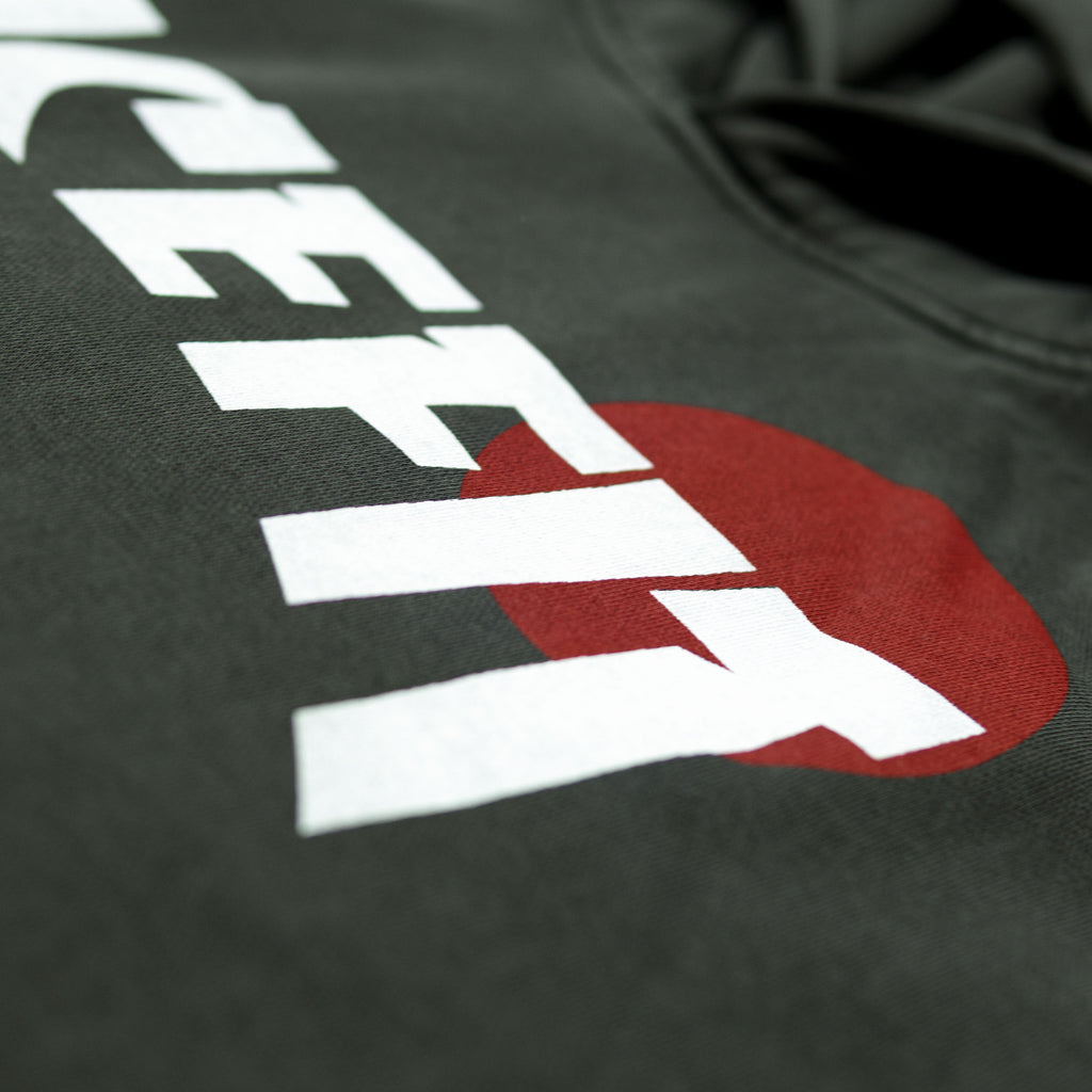 Thrash Hooded Sweatshirt Faded Black