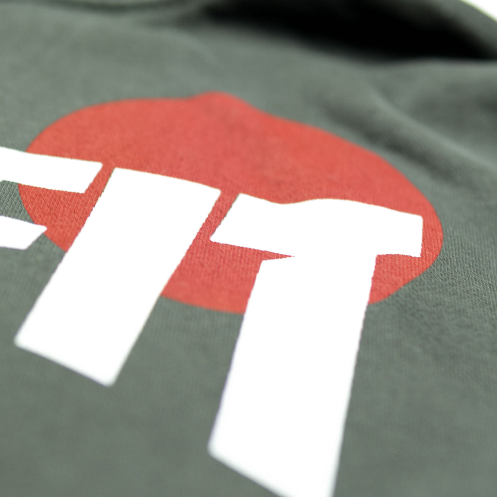 Thrash Hooded Sweatshirt Faded Black