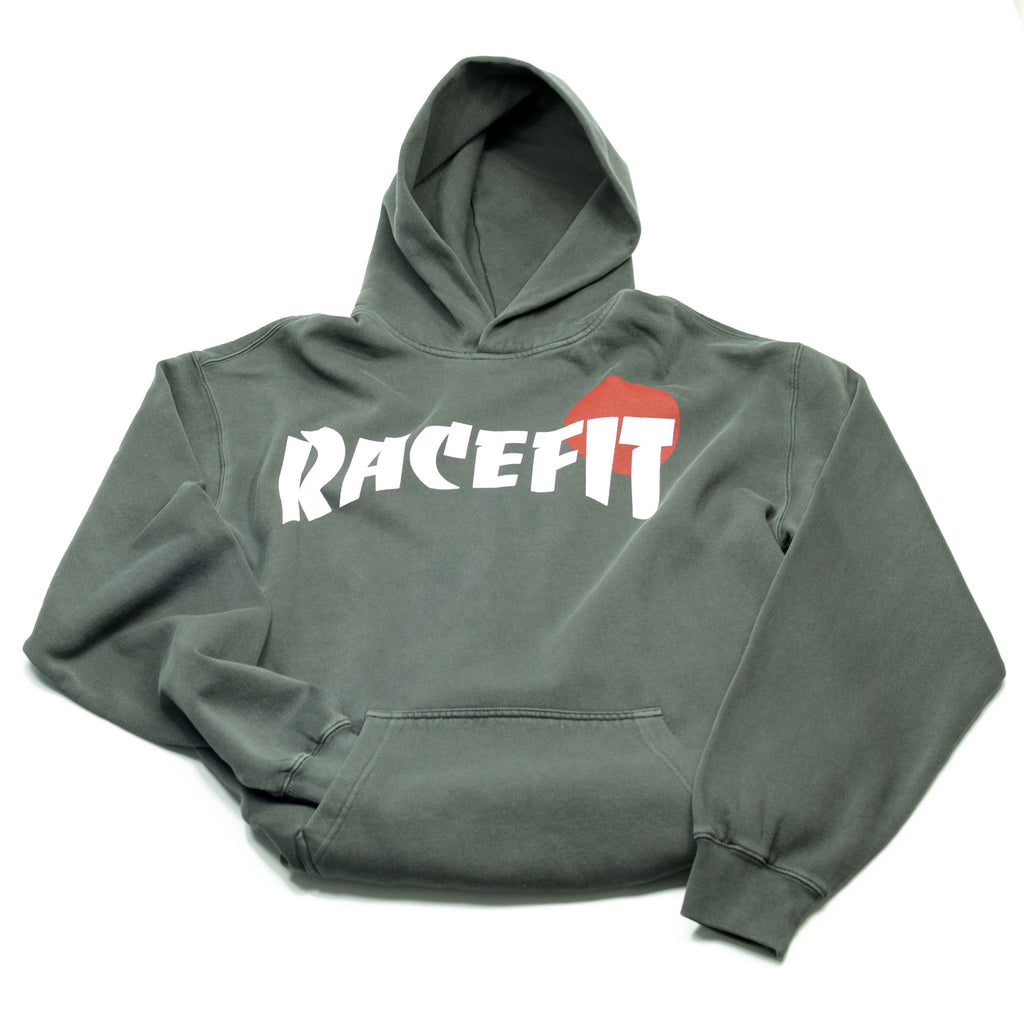 Thrash Hooded Sweatshirt Faded Black