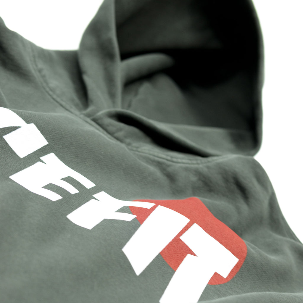 Thrash Hooded Sweatshirt Faded Black