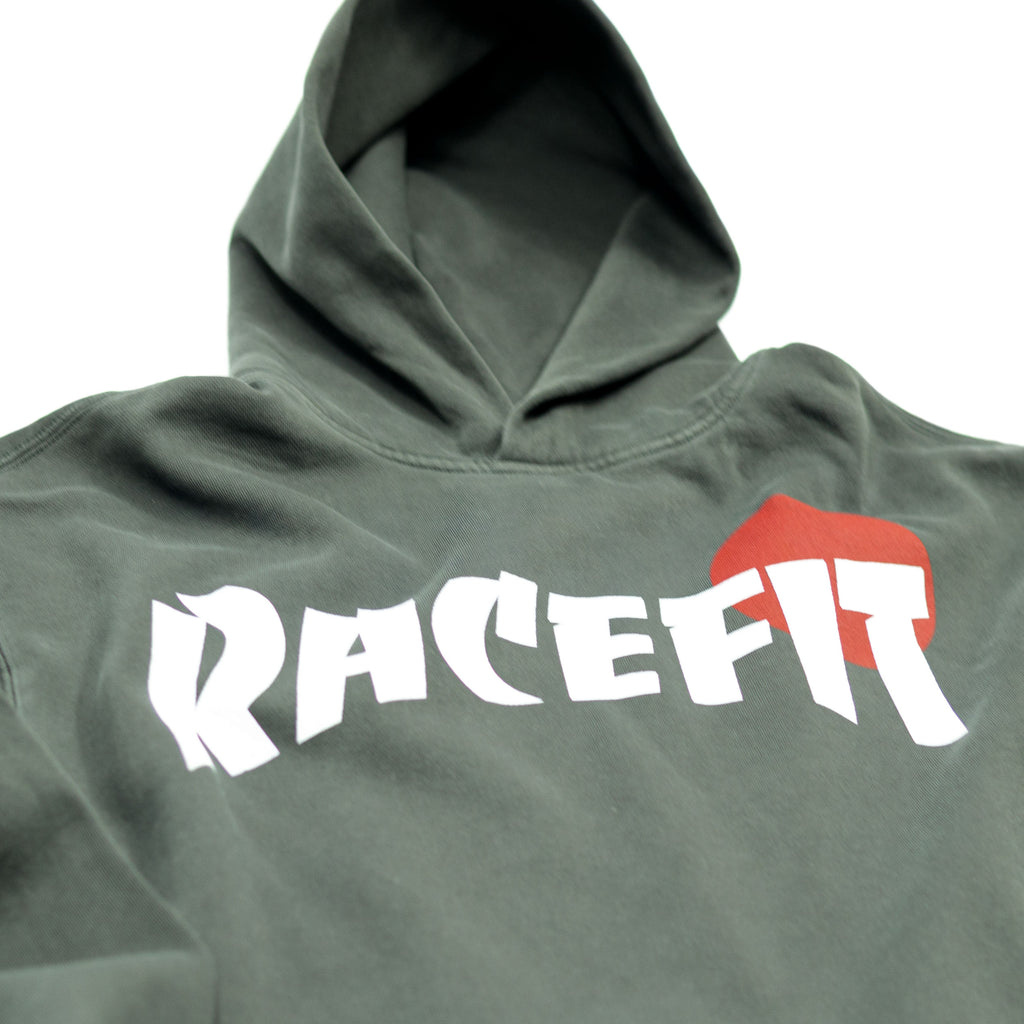 Thrash Hooded Sweatshirt Faded Black