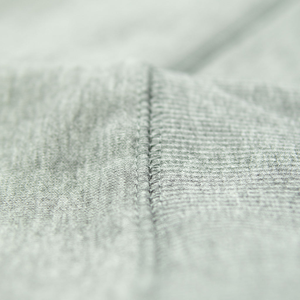 'Old Logo' Hooded Sweatshirt Grey Marl