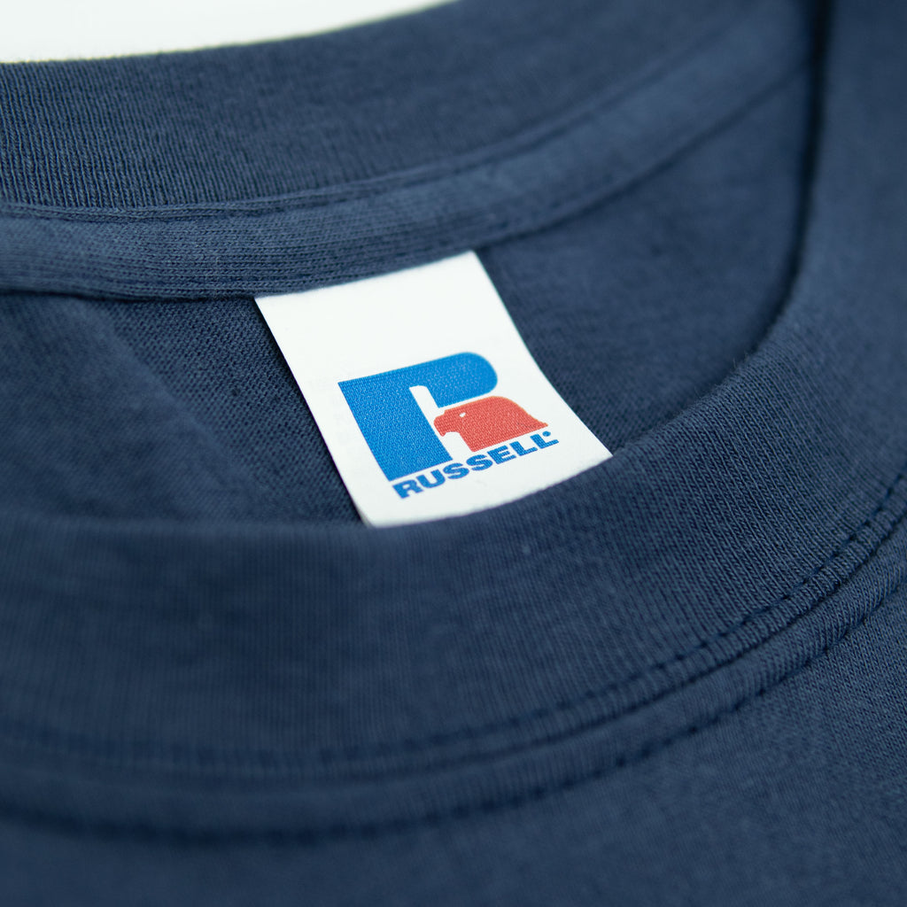 'Old Logo' Denim Blue T-shirt