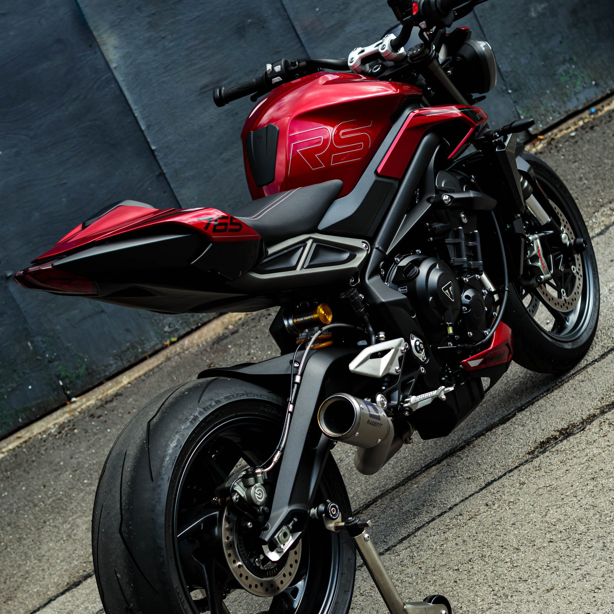 Street Triple 765 R RS Moto2 2023 2025 Growler-X Full System